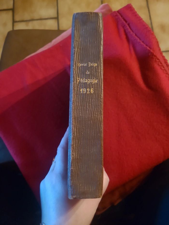 Revue belge de la pédagogie 1926
