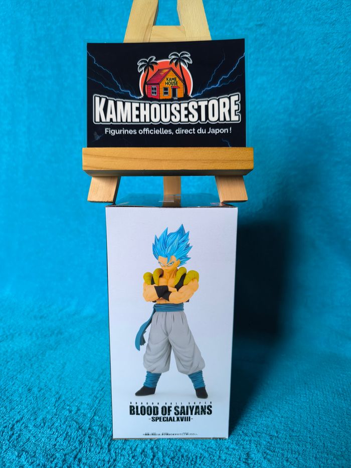 Figurine Gogeta Super Saiyan Blue – Dragon Ball Super – Blood of Saiyans Special XVIII – Officielle - photo numéro 4