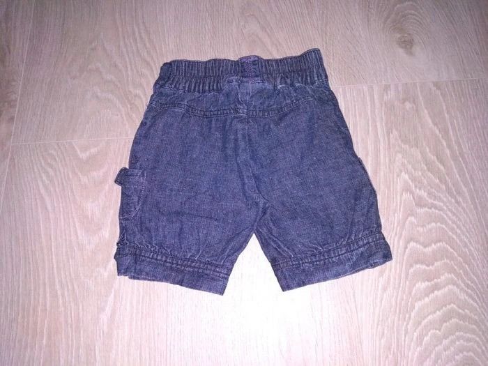 Short en jean fille Pikouic 9 mois - photo numéro 2