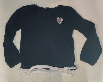 Lot pull fins 5 ans fille
