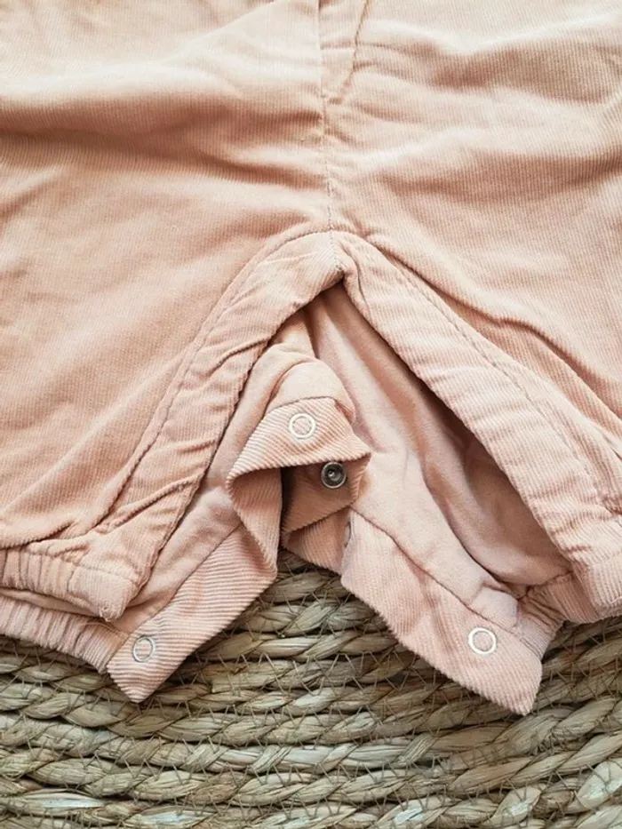 Ensemble salopette beige 3mois - photo numéro 3