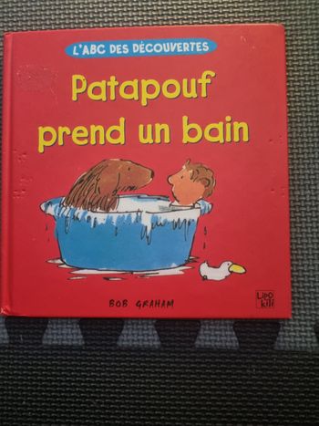 Livre L'ABC Des Découvertes :Patapouf prend un bain