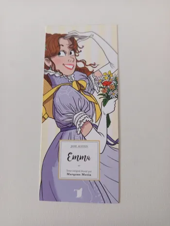 Marque-page / Ex-libris Emma (Jane Austen) - Illustré par Margaux Motin