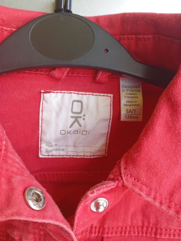 Veste en jean Okaïdi 8 ans - photo numéro 3