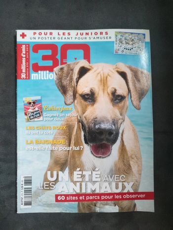 Magazine 30 millions d'amis numéro 375 été 2019