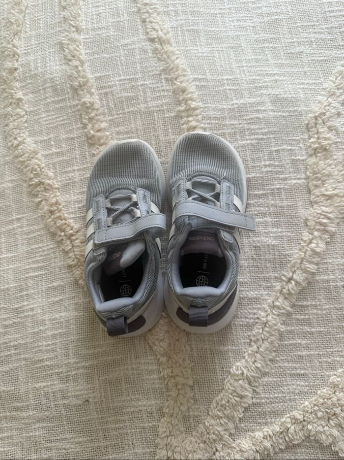 Baskets grises en toile 28 Adidas