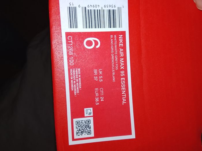 Air Max 95 Essential blanche taille 38 - photo numéro 7
