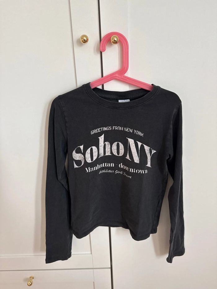 T-shirt manches longues Zara 6/7 ans 120 cm