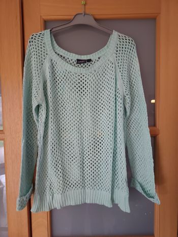Pull ajouré femme 42-44