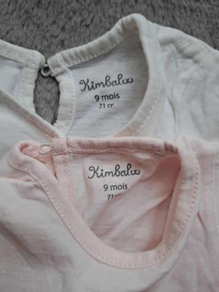 2 tee shirt 9 mois - photo numéro 4