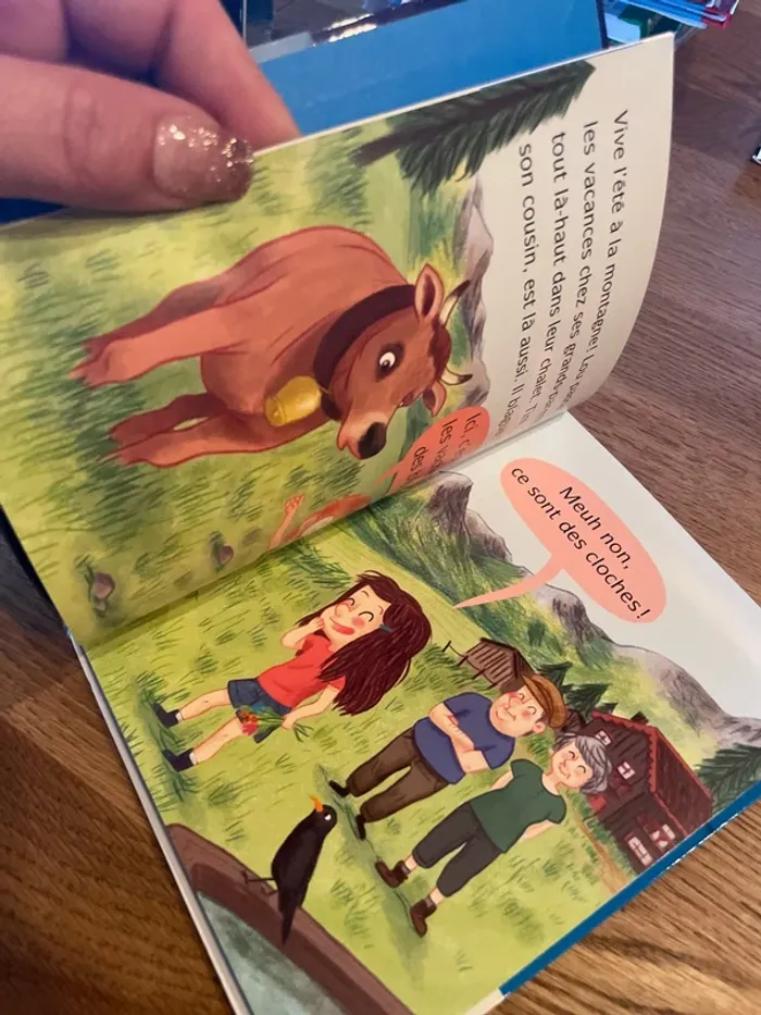 Livre premières lectures Les animaux de Lou Je te protège, Petit Loup ! - photo numéro 7