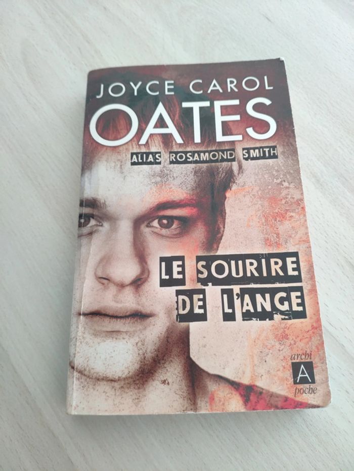 Livre poche le sourire de l'ange Joyce Carol Oates alias rosamond Smith