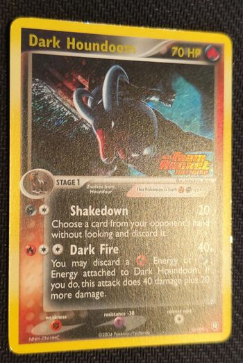 Carte Pokémon Dark Houndoom holo Ex Team Rocket Return STAMP