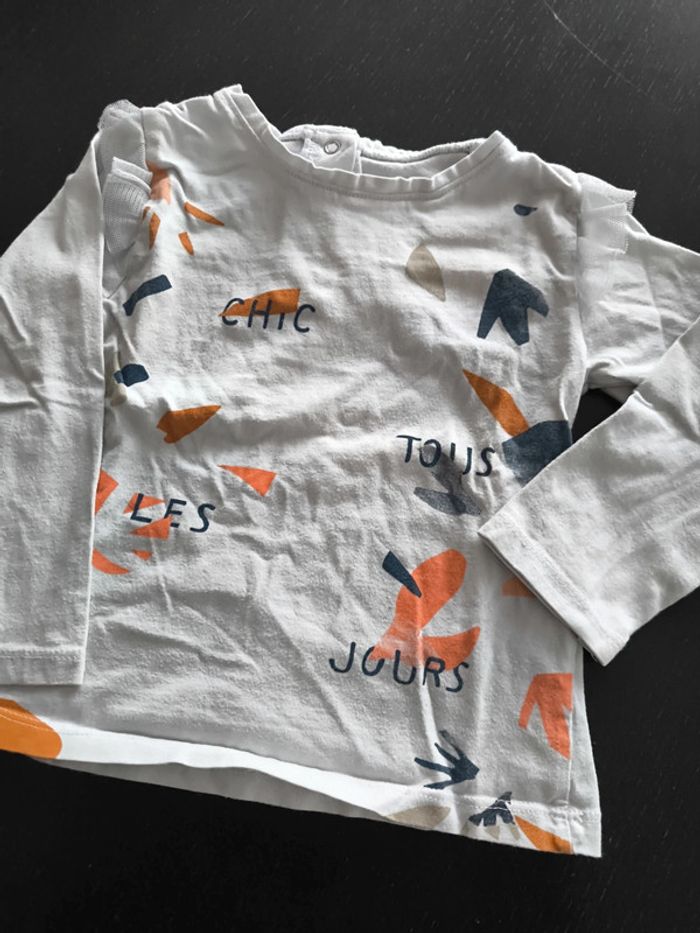 T-shirt manches longues 24 mois - photo numéro 2