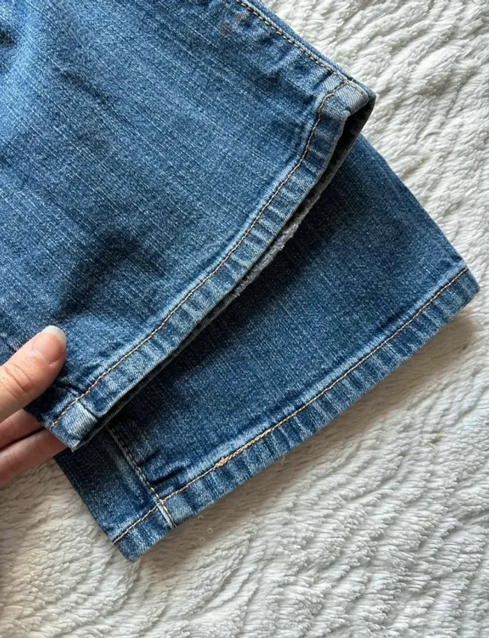 Jean Levi’s 550 Relaxed Bootcut femme bleu 2000s y2k Rare Collector taille 38/40 M/L us taille basse - photo numéro 7