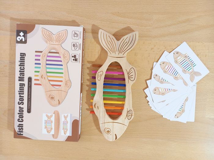 🐠​ Jeu défis poisson coloré