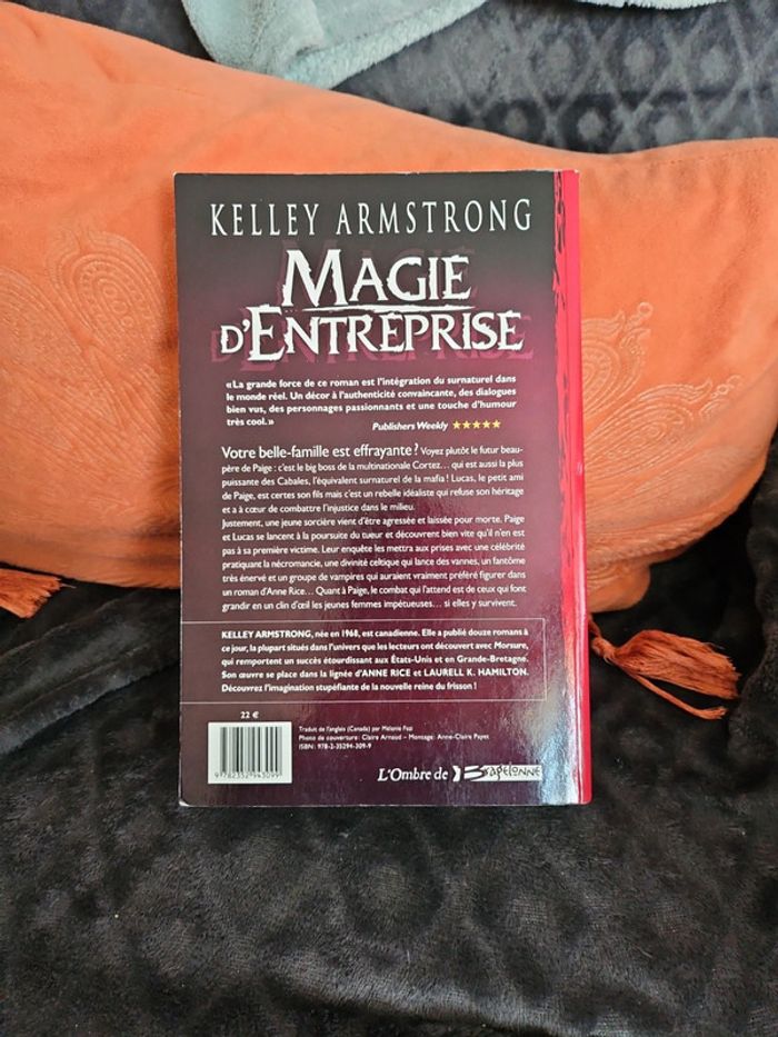 Livre broché kelley Armstrong magie d'entreprise - photo numéro 2