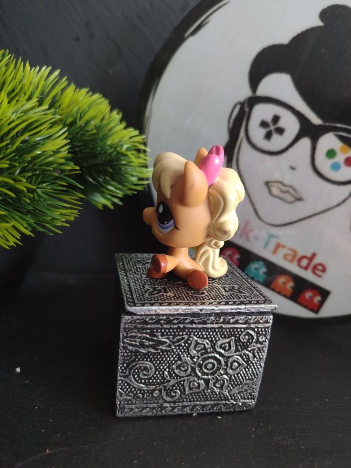 lps00873 My Littlest Petshop Pet Shop LPS Hasbro cheval Horse 1879 - photo numéro 5