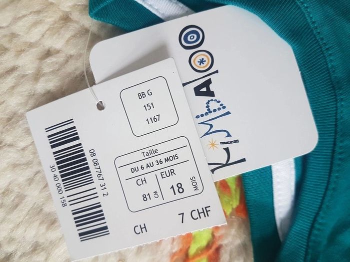 T.shirt 18mois neuf - photo numéro 2