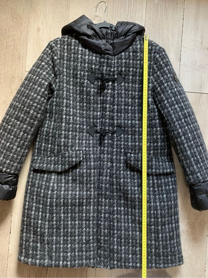 Manteau / duffle-coat Colmar noir et gris - photo numéro 9