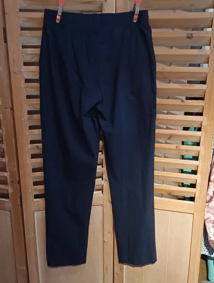 Pantalon confort bleu marine femme taille 38/40 - photo numéro 2