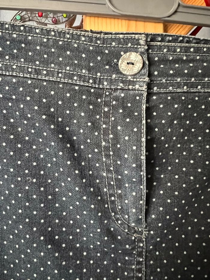 jupe imprimée pois - photo numéro 3