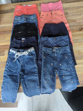 Lot de 10 pantalons