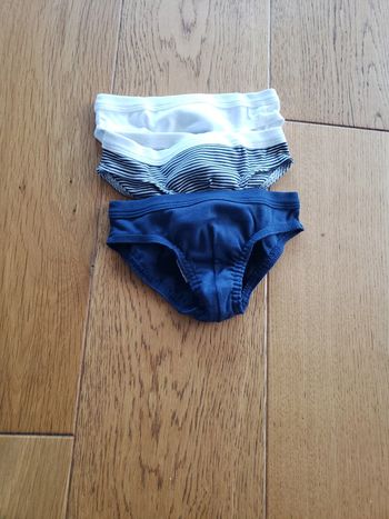 Lot de 3 slips Petit Bateau 2 ans 86 cm