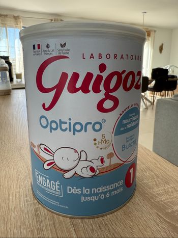 Lait infantile Guigoz Optipro 1er âge