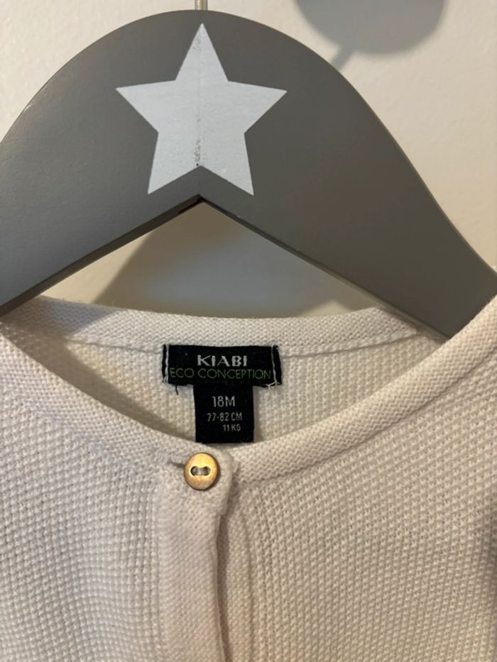 Gilet en coton Kiabi 18M - photo numéro 3
