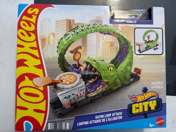 Hot Wheels - Gator Loop Attack l’attaque de l’alligator