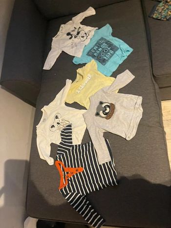 Lot de tee-shirt 6 Mois