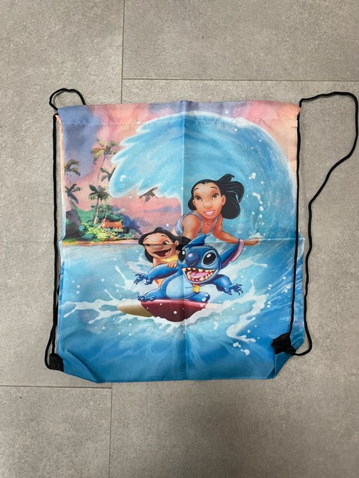Sac à dos Lilo et stitch enfant qui surf