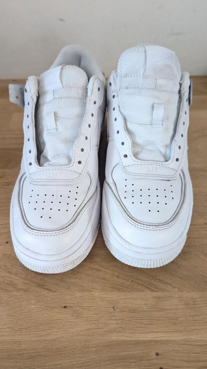 Nike air force 1 shadow full white - photo numéro 11