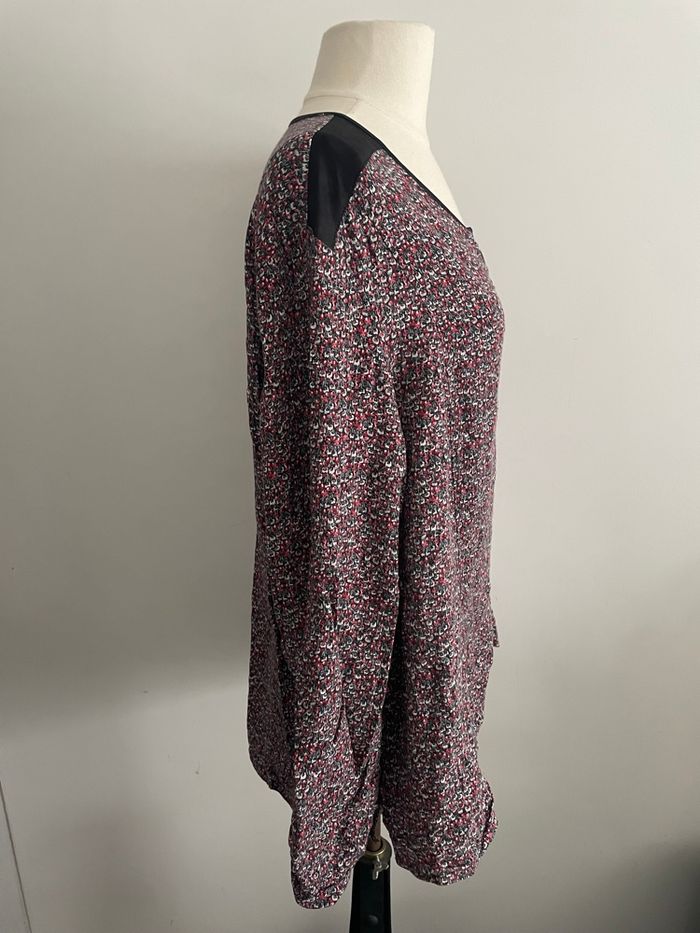 🌸jolie Blouse manches longues casual fleurie taille 40 🌸 - photo numéro 3