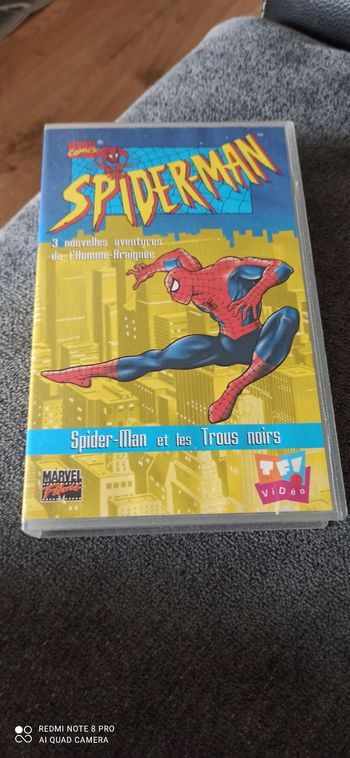Cassette video spiderman