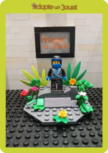 Lego - Figurine - njo407 - Jay (Spinjitzu Masters) - Sons of Garmadon