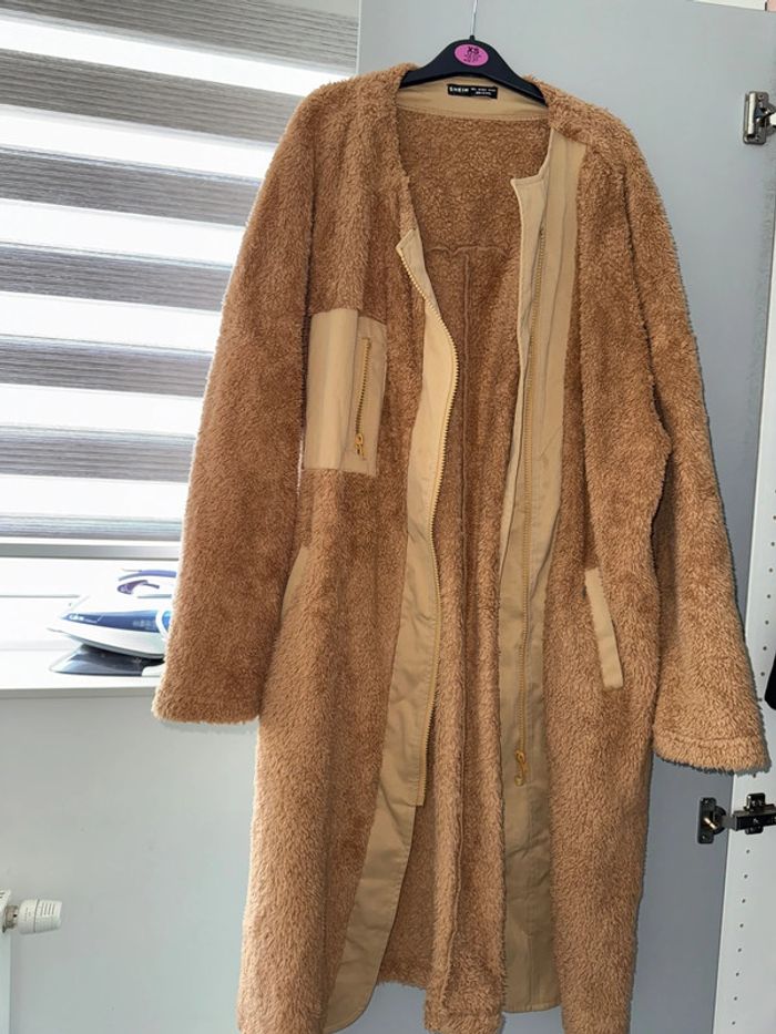 Veste longue taille L shein