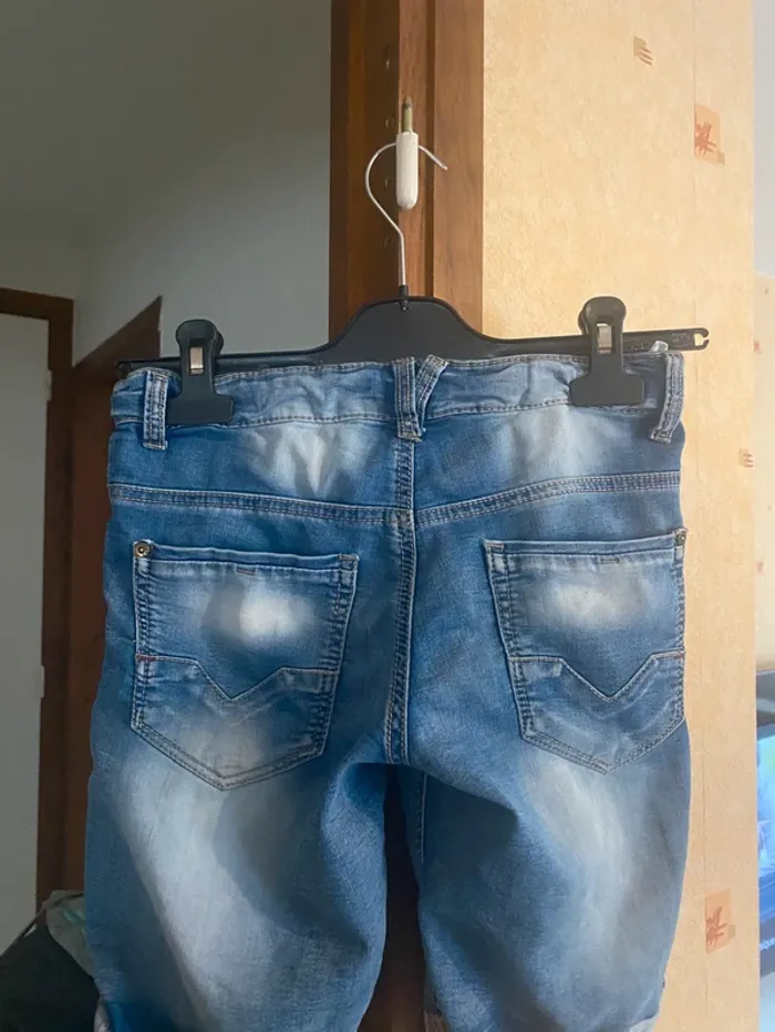 Bermuda en jean garçon – Taille 10 ans – Style & confort 👦💙 - photo numéro 6