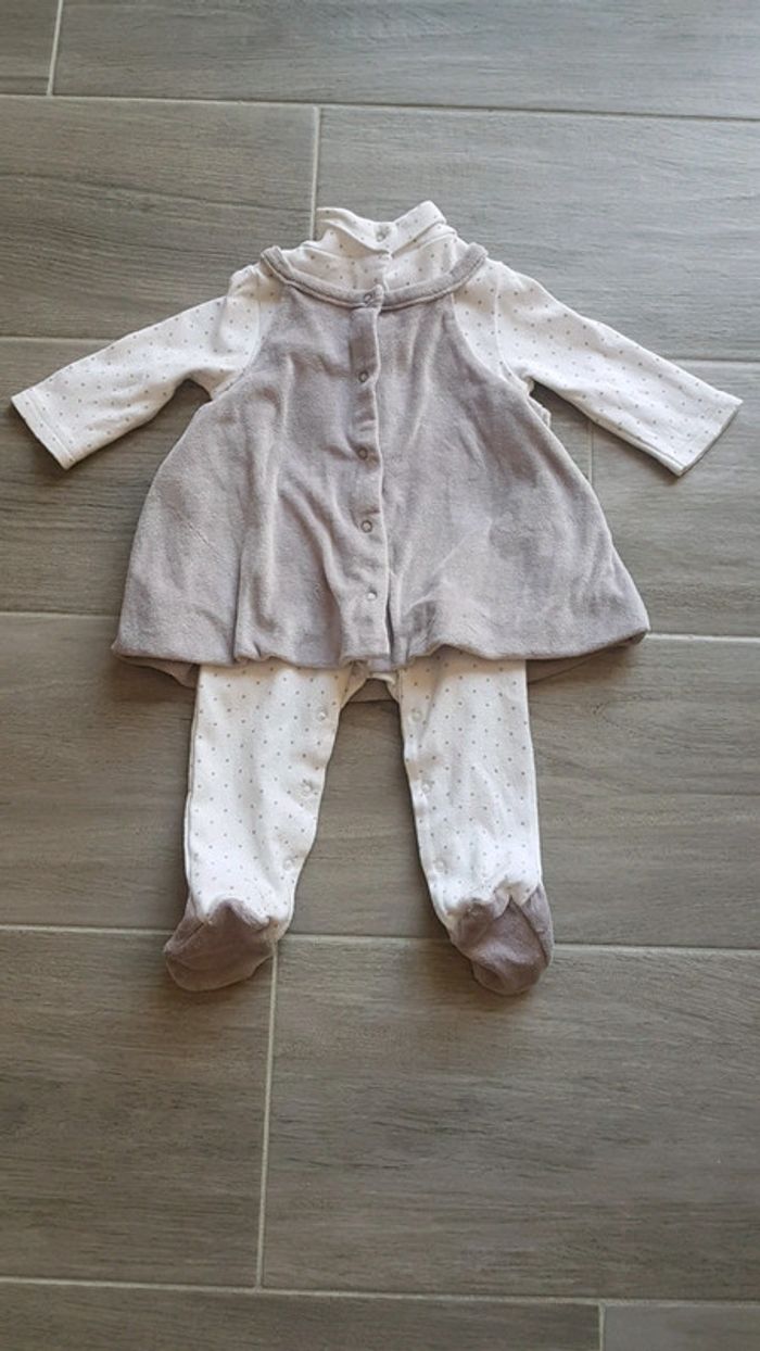 Ensemble robe + combinaison 3 M - photo numéro 2
