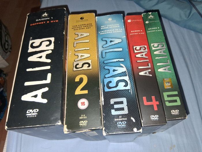 Lot de 5 coffret dvd ALIAS - photo numéro 2