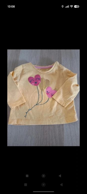 Tshirt manche longue in extenso 3 mois 