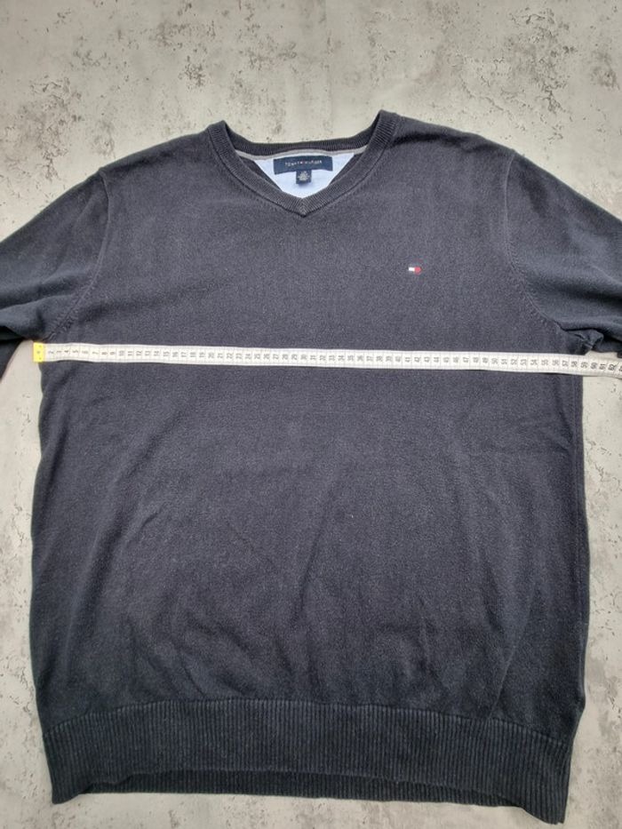 Pull col V Tommy Hilfiger noir, L Hommes - photo numéro 9