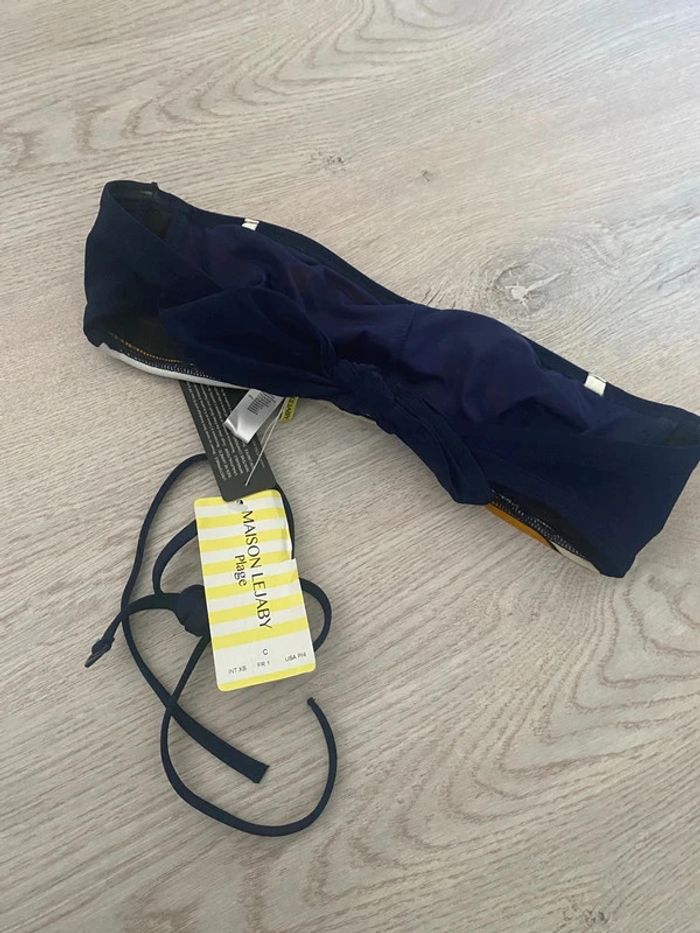 Magnifique maillot de bain Bikini Maison Lejaby taille Fr 1 XS Neuf - photo numéro 4