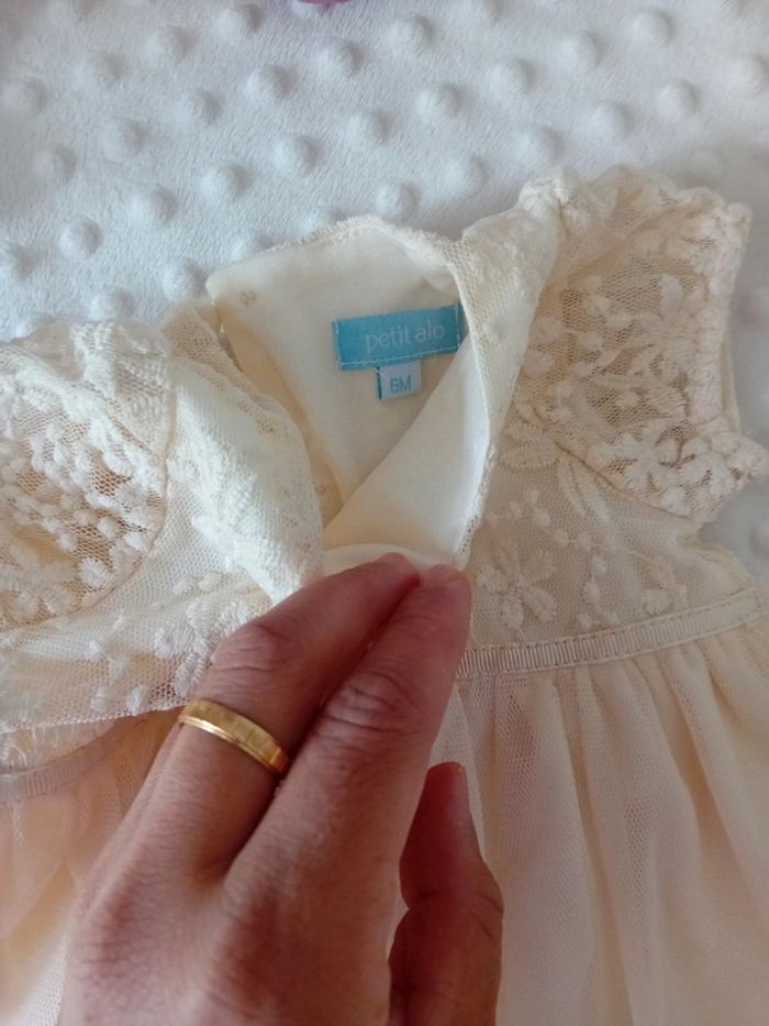 Robe cérémonie 6mois 🌼🤍 - photo numéro 3