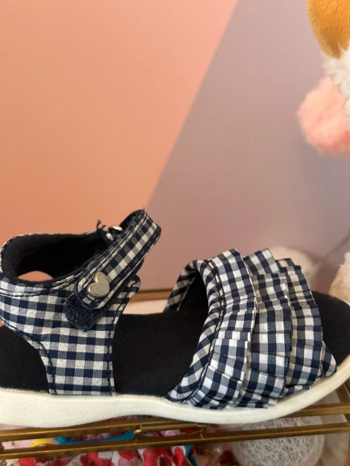 Sandale fronce vichy - photo numéro 4