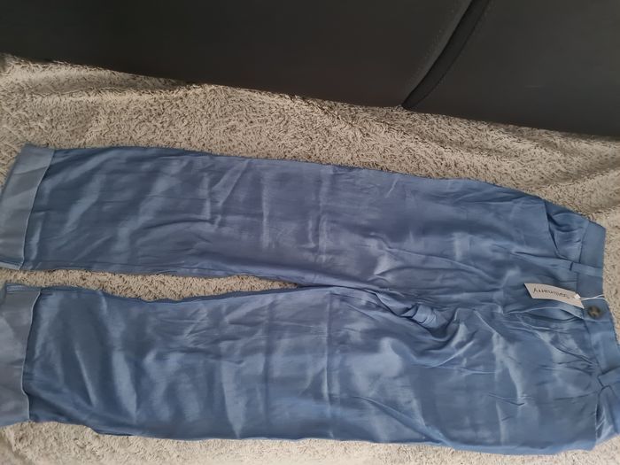 Pantalon immation lin neuf  taille L - photo numéro 2