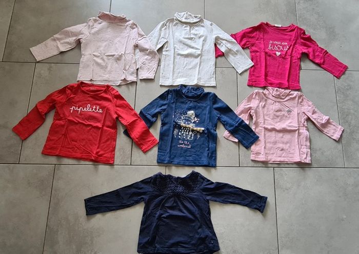 Tee shirt manche longue fille