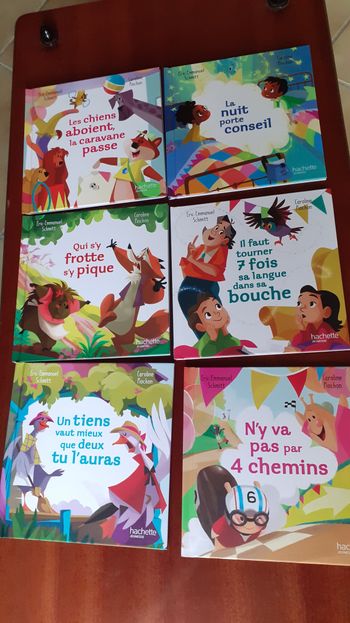 Lot de 6 livres pour enfant