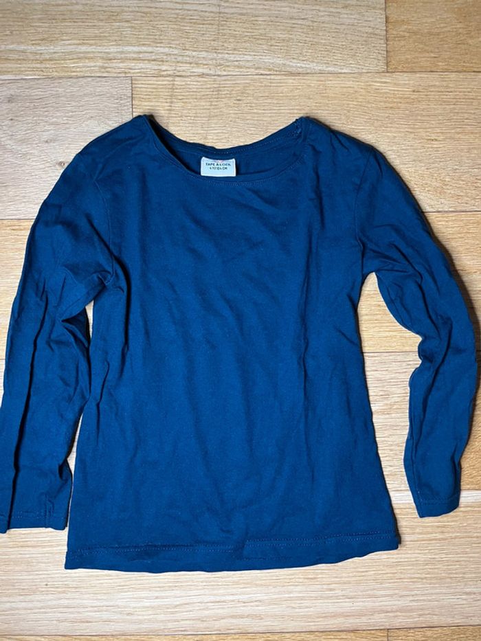 Teeshirt manches longues 4 ans Tape à l'oeil TAO #EmmaLille4ans
